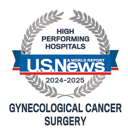 High Performing badge for Gynecological Cancer Surgery